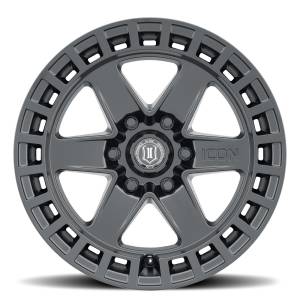 ICON Alloys - ICON ALLOYS RAIDER SAT BLK - 17 X 8.5 / 6 X 5.5 / 0 MM / 4.75" BS - 3417858347SB - Image 2