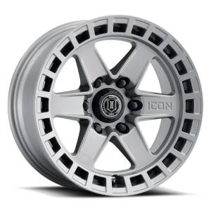 ICON ALLOYS RAIDER TITANIUM - 17 X 8.5 / 6 X 120 / 0 MM / 4.75" BS - 3417859447TT