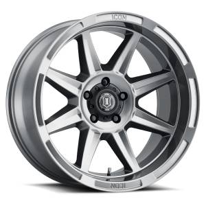 ICON ALLOYS BANDIT GUN MTL - 20x10 / 5x150 / -24MM / 4.5" BS - 6020105545GM