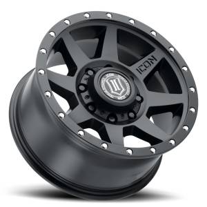 ICON Alloys - ICON ALLOYS REBOUND HD SATIN BLACK - 17 X 8.5 / 8 X 6.5 / 13MM / 5.25" BS - 1817858052SB - Image 3