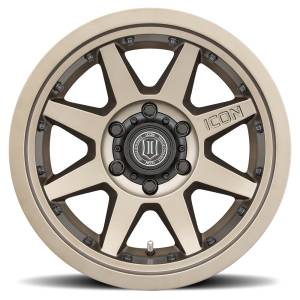 ICON Alloys - ICON ALLOYS REBOUND PRO BRONZE -17 X 8.5 / 5X4.5 / 0MM / 4.75" BS - 21817856547BR - Image 7