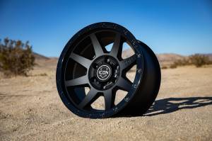 ICON Alloys - ICON ALLOYS REBOUND DBL BLK - 17 X 8.5 / 6 X 135 / 6MM / 5" BS - 1817856350DB - Image 4