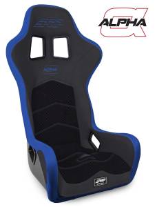 PRP Alpha Composite Seat- Black/Blue - A3901-V