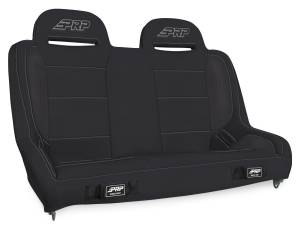 PRP Jeep Wrangler JKU/JLU Elite Series Rear Bench- Black Vinyl - A9240-47-201