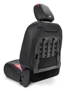 PRP Seats - PRP 2018+ Jeep Wrangler JL/2 door/Rubicon  Front Seat Covers (Pair) - Black with Red Stitching - B038-01 - Image 2