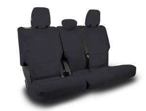 PRP Seats - PRP Rear Bench Covers for 2021+ Ford Bronco, 4 Door - All Black - B061-02 - Image 1