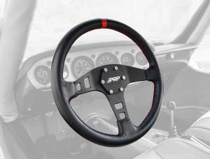 PRP Seats - PRP Flat Suede Steering Wheel- Black - G220 - Image 2