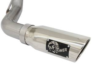 aFe Power - aFe Power MACH Force-Xp 3 IN 409 Stainless Steel Cat-Back Exhaust System w/Polished Tip - 49-44057-P - Image 5