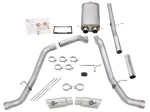 aFe Power - aFe Power MACH Force-Xp 3 IN 409 Stainless Steel Cat-Back Exhaust System w/Polished Tip - 49-44057-P - Image 6