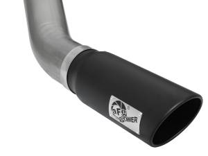 aFe Power - aFe Power ATLAS 5 IN Aluminized Steel DPF-Back Exhaust System w/Black Tip Dodge RAM Diesel Trucks 13-18 L6-6.7L (td) - 49-02051-1B - Image 6