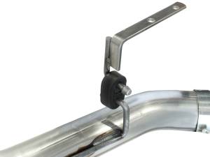 aFe Power - aFe Power ATLAS 4 IN Aluminized Steel DPF-Back Exhaust System w/Polished Tip GM Diesel Trucks 11-16 V8-6.6L (td) LML - 49-04043-P - Image 5