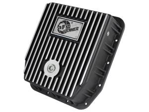 aFe POWER Pro Series Transmission Pan Black w/ Machined Fins Ford Trucks 93-08 - 46-70222