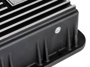 aFe Power - aFe POWER Pro Series Transmission Pan Black w/ Machined Fins Ford Trucks 93-08 - 46-70222 - Image 5