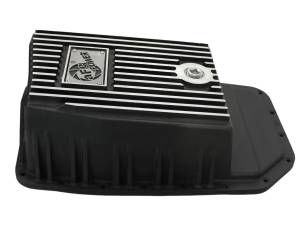 aFe Power - aFe POWER Pro Series Transmission Pan Black w/ Machined Fins Ford F-150 Trucks 09-20 (6R80 Transmission) - 46-70172 - Image 2