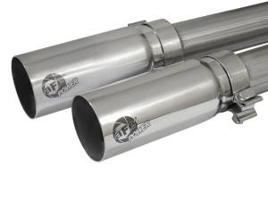 aFe Power - aFe Power Rebel Series 3 IN to 2-1/2 IN 409 Stainless Steel Cat-Back Exhaust w/ Polish Tip - 49-44062-P - Image 3