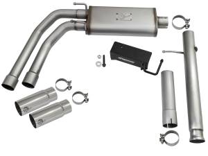 aFe Power - aFe Power Rebel Series 3 IN to 2-1/2 IN 409 Stainless Steel Cat-Back Exhaust w/ Polish Tip - 49-44062-P - Image 6