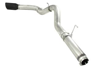 aFe Power - aFe Power ATLAS 5 IN Aluminized Steel DPF-Back Exhaust System w/Black Tip Dodge Diesel Trucks 07.5-12 L6-6.7L (td) - 49-02016-B - Image 2