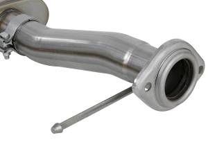 aFe Power - aFe Power Rebel Series 3 IN to 2-1/2 IN 409 Stainless Steel Cat-Back Exhaust w/ Polish Tip Ford F-150 11-14 V6-3.5L (tt) - 49-43078-P - Image 4