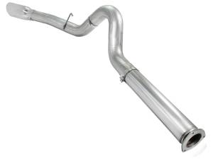 aFe Power - aFe Power ATLAS 5 IN Aluminized Steel DPF-Back Exhaust System w/Polished Tip Ford Diesel Trucks 11-14 V8-6.7L (td) - 49-03055-P - Image 3