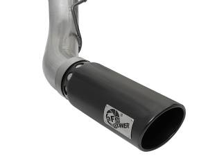 aFe Power - aFe Power Large Bore-HD 5 IN 409 Stainless Steel DPF-Back Exhaust System w/Black Tip Ford Diesel Trucks 17-23 V8-6.7L (td) - 49-43090-B - Image 5