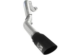 aFe Power ATLAS 5 IN Aluminized Steel DPF-Back Exhaust System w/Black Tip GM Diesel Trucks 11-16 V8-6.6L (td) LML - 49-04041-B