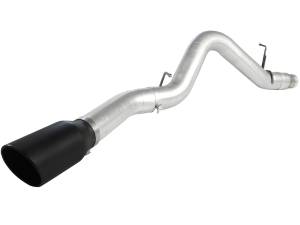 aFe Power - aFe Power ATLAS 5 IN Aluminized Steel DPF-Back Exhaust System w/Black Tip GM Diesel Trucks 11-16 V8-6.6L (td) LML - 49-04041-B - Image 2