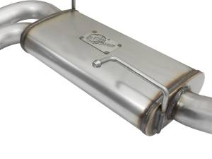 aFe Power - aFe Power Rebel Series 3 IN to 2-1/2 IN 409 Stainless Steel Cat-Back Exhaust w/ Polish Tip - 49-44070-P - Image 5