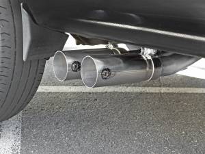 aFe Power - aFe Power Rebel Series 3 IN to 2-1/2 IN 409 Stainless Steel Cat-Back Exhaust w/ Polish Tip - 49-44070-P - Image 7