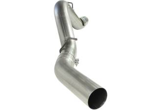 aFe Power Large Bore-HD 5 IN 409 Stainless Steel DPF-Back Exhaust System GM Diesel Trucks 11-16 V8-6.6L (td) LML - 49-44041