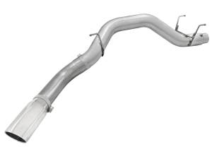 aFe Power - aFe Power ATLAS 5 IN Aluminized Steel DPF-Back Exhaust System w/Polished Tip Dodge RAM Diesel Trucks 13-18 L6-6.7L (td) - 49-02039-P - Image 2