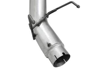 aFe Power - aFe Power ATLAS 5 IN Aluminized Steel DPF-Back Exhaust System w/Polished Tip Dodge RAM Diesel Trucks 13-18 L6-6.7L (td) - 49-02039-P - Image 5