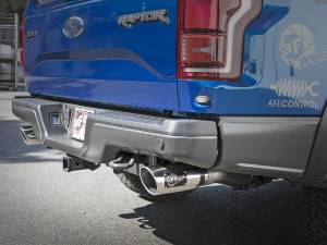 aFe Power - aFe Power Rebel Series Cat-Back Exhaust System w/ Polished Tip Ford F-150 Raptor 17-20/F-150 Limited 19-20 V6-3.5L (tt) - 49-33094-P - Image 8