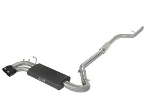 aFe Power MACH Force-Xp 3 IN to 2-1/4 IN Stainless Steel Cat-Back Exhaust w/ Black Tip BMW 328i/428i (F30/F32) 12-16 L4-2.0L (t) N20/N26 - 49-36329-B