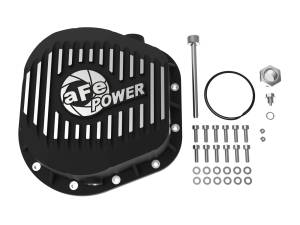 aFe Power - aFe Power Pro Series Differential Cover Black w/ Machined Fins Ford F-250/F-350/Excursion 86-23 V8 (td) (10.25/10.50-12) - 46-70022 - Image 2