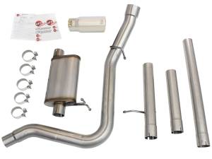 aFe Power - aFe Power MACH Force-Xp 3 IN to 3-1/2 IN 409 Stainless Steel Cat-Back Exhaust w/Polish Tip Ford Super Duty 99-04 V8-5.4L /V10-6.8L - 49-43076-P - Image 7