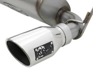 aFe Power - aFe Power Rebel Series 2-1/2 IN 409 Stainless Steel Cat-Back Exhaust w/ Polished Tips Jeep Wrangler (JK) 07-18 V6-3.6L/3.8L - 49-48062-P - Image 2