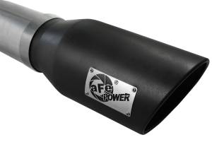 aFe Power - aFe Power ATLAS 5 IN Aluminized Steel DPF-Back Exhaust System w/Black Tip GM Diesel Trucks 07.5-10 V8-6.6L (td) LMM - 49-04040-B - Image 4