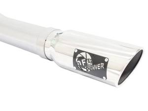 aFe Power - aFe Power MACH Force-Xp 3 IN to 3-1/2 IN 409 Stainless Steel Cat-Back Exhaust w/Polish Tip Ford F-150 15-20 V6-2.7L (tt)/3.5L (tt) - 49-43068-P - Image 6