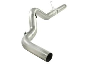 aFe Power Large Bore-HD 5 IN 409 Stainless Steel DPF-Back Exhaust System Dodge Diesel Trucks 07.5-12 L6-6.7L (td) - 49-42016