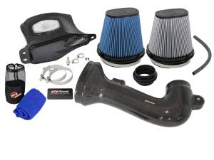 aFe Power - aFe Power Black Series Carbon Fiber Cold Air Intake System w/ Pro 5R & Pro DRY S Filter Chevrolet Corvette Z06 (C7) 15-19 V8-6.2L (sc) - 52-74202-C - Image 2