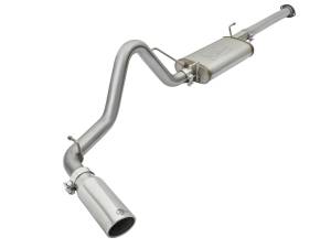 aFe Power MACH Force-Xp 2-1/2in 409 Stainless Steel Cat-Back Exhaust System w/Polished Tip Toyota Tacoma 05-12 L4-2.7L - 49-46031-P