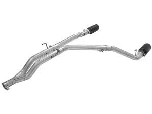 aFe Power - aFe Power Large Bore-HD 3 IN 409 Stainless Steel DPF-Back Exhaust System w/Black Tip Dodge RAM 1500 EcoDiesel 14-19 V6-3.0L (td) - 49-42044-B - Image 3