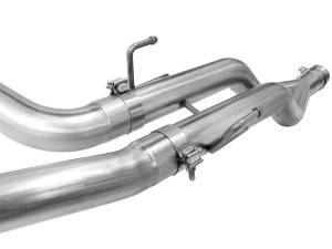 aFe Power - aFe Power Large Bore-HD 3 IN 409 Stainless Steel DPF-Back Exhaust System w/Black Tip Dodge RAM 1500 EcoDiesel 14-19 V6-3.0L (td) - 49-42044-B - Image 4