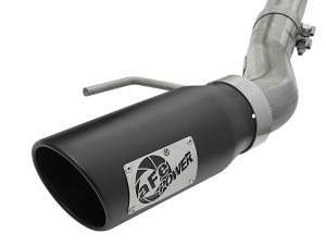 aFe Power - aFe Power MACH Force-Xp 3 IN 409 Stainless Steel Cat-Back Exhaust System w/Black Tip Ford F-150 Raptor 17-20 V6-3.5L (tt) - 49-43045-B - Image 4