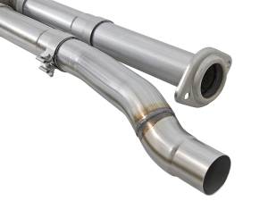 aFe Power - aFe Power MACH Force-Xp 3 IN 409 Stainless Steel Cat-Back Exhaust System w/Black Tip Ford F-150 Raptor 17-20 V6-3.5L (tt) - 49-43045-B - Image 6