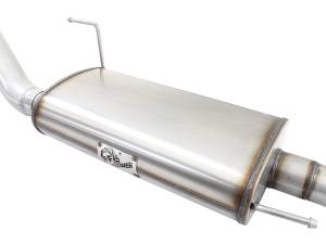 aFe Power - aFe Power MACH Force-Xp 3 IN to 3-1/2 IN 409 Stainless Steel Cat-Back Exhaust w/ Black Tip Ford F-150 15-20 V6-2.7L (tt)/3.5L (tt) - 49-43068-B - Image 5