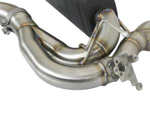 aFe Power - aFe Power MACH Force-Xp 2-1/2 IN Stainless Steel Axle Back Exhaust System w/ Black Tips BMW M3/M4 (F80/82/83) 15-20 L6-3.0L (tt) S55 - 49-36338-B - Image 2