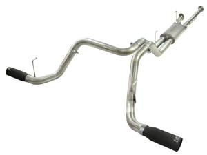 aFe Power MACH Force-Xp 2-1/2 IN to 3 IN 409 Stainless Steel Cat-Back Exhaust w/ Black Tip Toyota Tundra 10-21 V8-5.7L - 49-46014-B