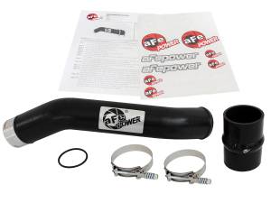 aFe Power - aFe Power BladeRunner 3 IN Aluminum Hot Charge Pipe Black Ford Diesel Trucks 11-16 V8-6.7L (td) - 46-20148-B - Image 6