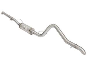 aFe Power MACH Force-Xp 2-1/2 IN 409 Stainless Steel Cat-Back Exhaust w/14 IN muffler Jeep Wrangler (JK) 07-18 V6-3.6L/3.8L - 49-48055